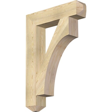 Ekena Millwork Westlake Craftsman Rough Sawn Bracket, Douglas Fir, 6"W x 30"D x 42"H BKT06X30X42WTL04RDF
